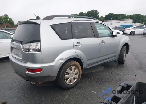 2013 Mitsubishi Outlander Es from USA, damaged, VIN JA4AS2AW8DU006084